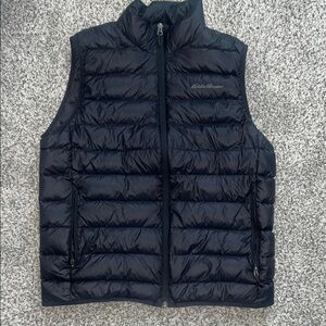 Eddie Bauer Black Puffer Vest
